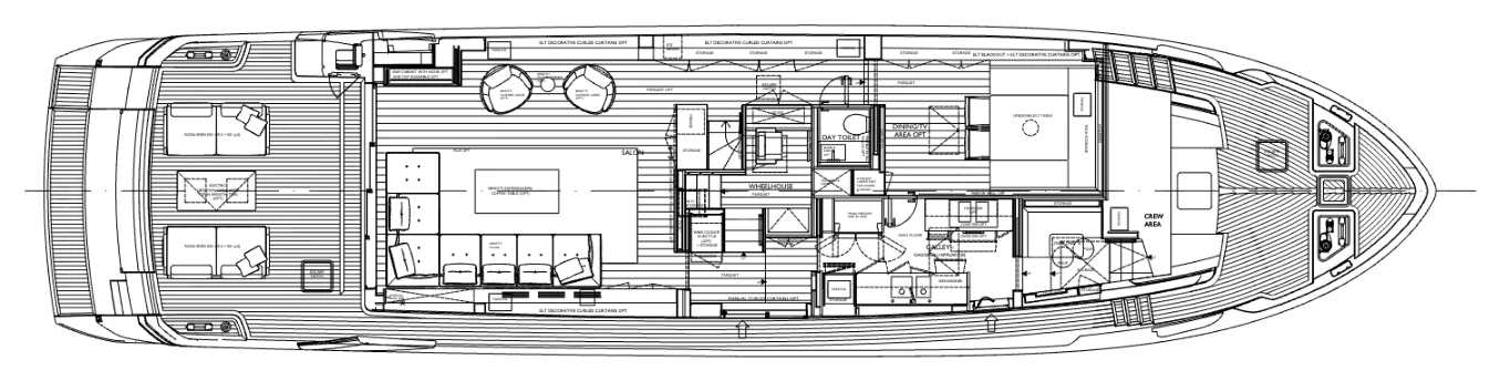 Main deck general arrangement